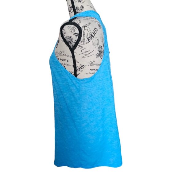 Lululemon Salute the Sun Tank Heathered Light Blue Active wear - Picture 2 of 3